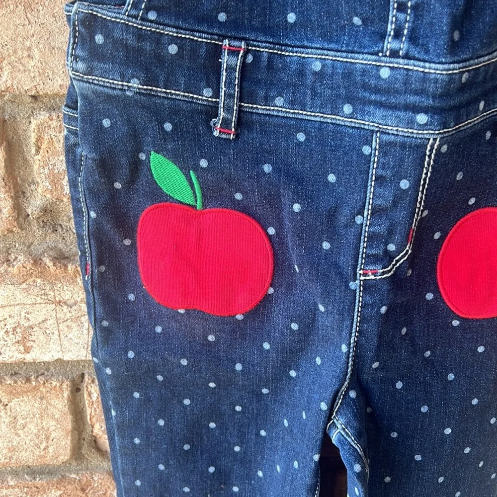 Gymboree Apple overalls